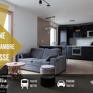 Appartamento Chic&elégant-métro 7 Leo-lagrange+parking, Villejuif